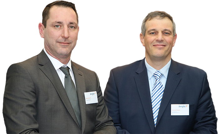 Mike Schubert und Raimund Bergler